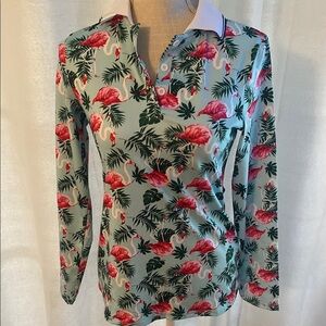 UPF 50 sportwear long sleeve  Polo Top